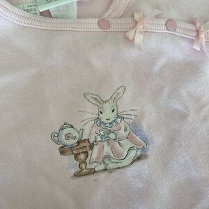 Vintage Carter’s bunny tea party sleeper